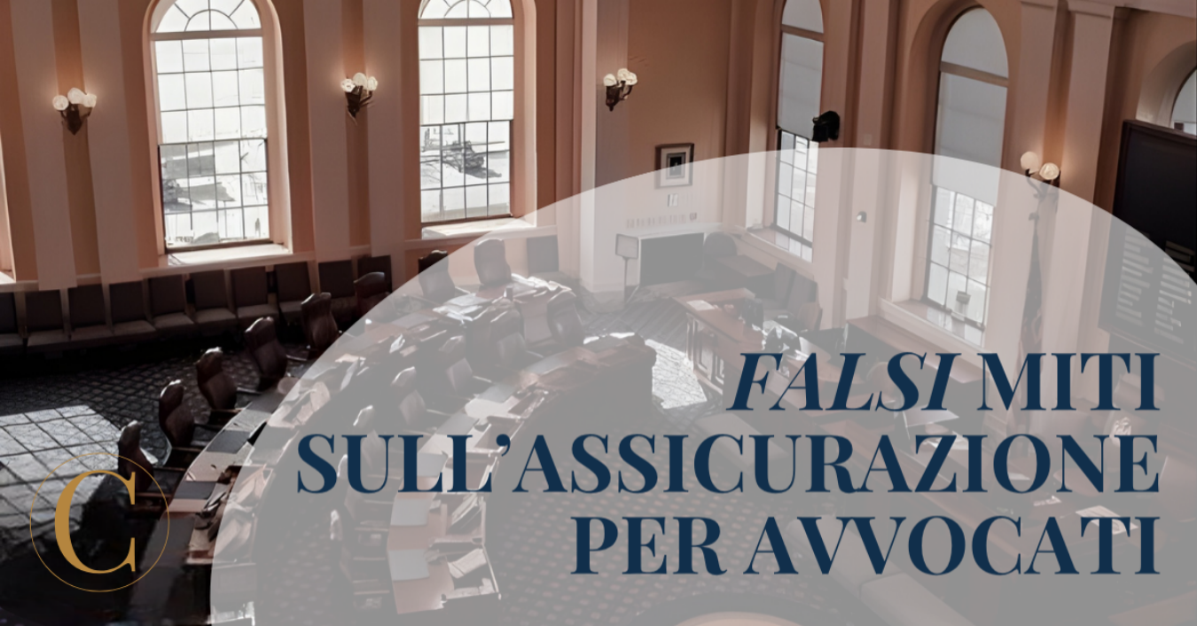 Falsi miti sull'assicurazione per avvocati